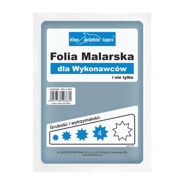 Folia Malarska dla Wykonawców 4*  20m2