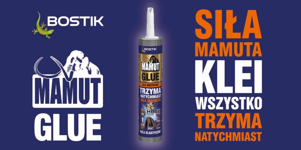 Klej mamut BOSTIK KLEJ MAMUT GLUE Mały Klej uniwersalny 25 ml biały