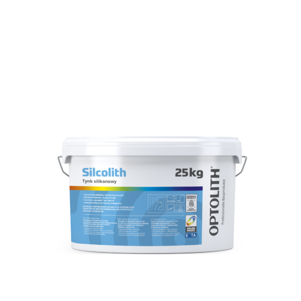 Tynk zewnętrzny silikonowy Silcolith Optolith 1,5 mm 25 kg