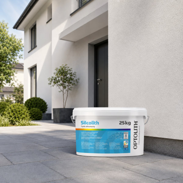 Tynk zewnętrzny silikonowy Silcolith Optolith 1,5 mm 25 kg