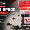 System poziomujący PRO SP600 klipsy 1,5 mm 200 szt. PRO-SP613
