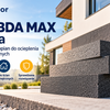 Swisspor LAMBDA MAX fasada – styropian grafitowy       20 cm λ 0,031 W/mK