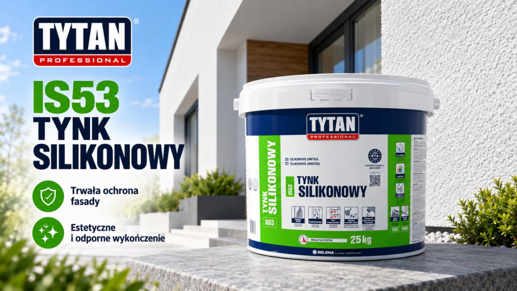 Tytan Professional IS53 Tynk Silikonowy Baranek 1,5 mm Biały 25 kg 1 tynk tytan baner Tytan Professional IS53 Tynk Silikonowy Baranek 1,5 mm Biały 25 kg