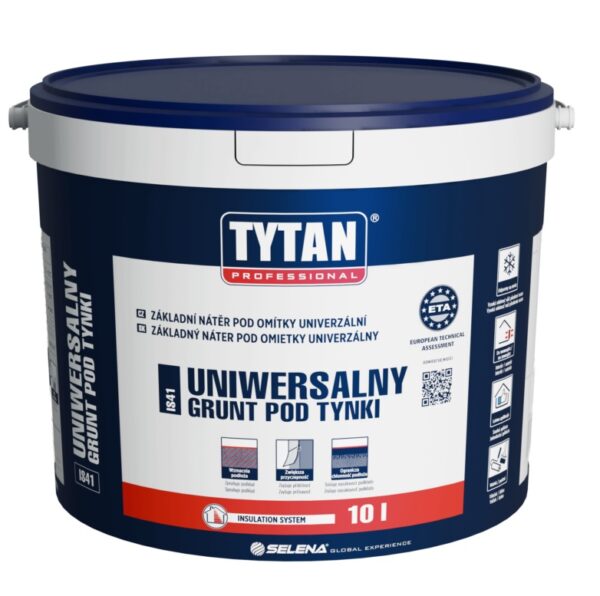 Tytan Professional IS41 Uniwersalny Grunt Pod Tynki 10 l – biały